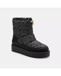 COACH Preston Bootie in Black Lyst