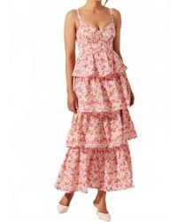 astr florianne satin maxi dress Florianne Dress – y&i clothing boutique