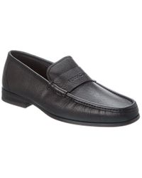 Ferragamo Anderson Leather Loafer in Brown for Men Lyst