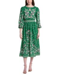 chinese dress ladies Universal Standard Womens Plus Seaside Linen Shirtdress