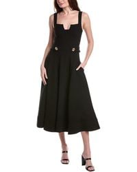alexis shayanne embellished crepe midi dress ALEXIS Shayanne embellished crepe midi dress
