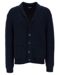 【送料&関税込】Tom Ford Wool Silk Cardigan Tom Ford - Virgin wool, silk and mohair cardigan TOM FORD