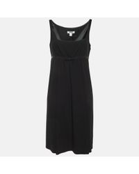 blue dress for baby girl Moschino Black Floral Crochet Dress – Treasures of NYC main image 1