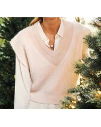 Marc By Marc Jacobs 'Don'T Panic' Sweater in White | Lyst