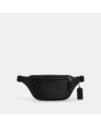 COACH Court Belt Bag in Orange | Lyst