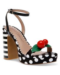 Betsey johnson rosee flower wood clog sandals hot sale