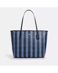 COACH City Mini Tote Bag in Red | Lyst