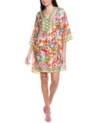 mama mini dresses Mamma Mia Inspired Blue Strapless Ruffle Mini Dress