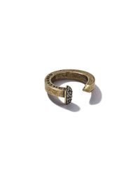 Giles & Brother - Metallic Brass Ox Railroad Spike Ring - Lyst
