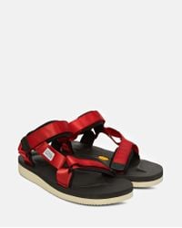 Suicoke Red Depa-v2 Sandals
