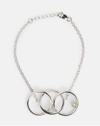 Husam El Odeh - Metallic Multi Ring Bracelet - Lyst