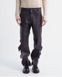 Y. Project Flame Pant - Dark Brown