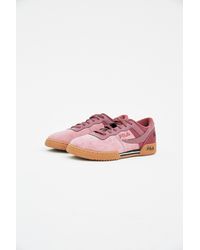 Fila Pink Burgundy Original Fitness Shoes for men