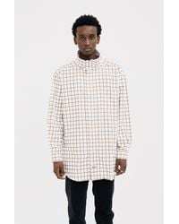Martine Rose White Drawcord Shirt for men