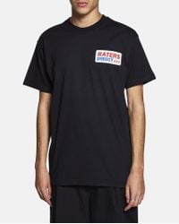 Christopher Shannon Black Haters Direct T-shirt for men
