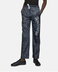 Tigran Avetisyan Gray Leopard Trousers for men
