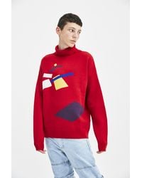 gosha rubchinskiy red sweater