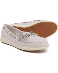 sperry oasis canal canvas boat shoe