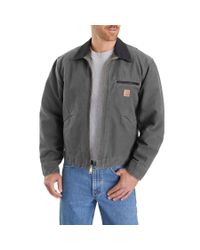 carhartt detroit jacket gravel