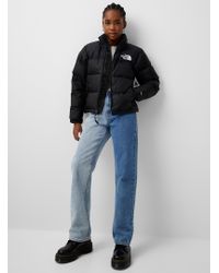 north face black puffer