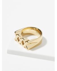 Vitaly Xxx Ring in Golden Yellow (Metallic) for Men | Lyst