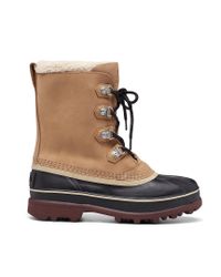 Sorel Brown Caribou Tm Stack Winter Boots Men for men
