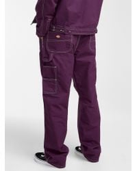 dickies purple shorts