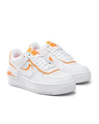 Nike Synthetic Air Force 1 Shadow Neon Accent Sneakers Women in Orange -  Lyst