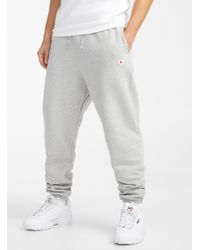 gray sweatpants champion