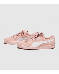 puma suede womens pink