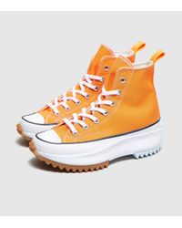 converse orange femme