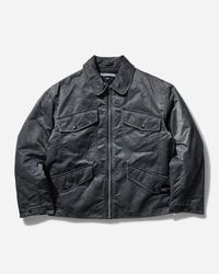 Neighborhood Men S Drip Suede Jacket in Black for Men | Lyst UK