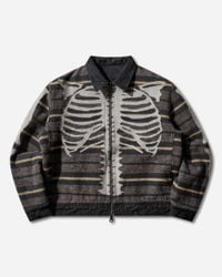 Neighborhood Men S Drip Suede Jacket in Black for Men | Lyst UK
