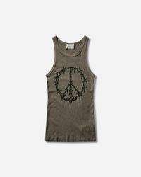 Aries J'adoro Diamante Shrunken Vest in Red | Lyst