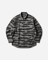 Neighborhood Monogram Pattern Hawaiian Shirt in Black for Men | Lyst