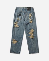 THUG CLUB Dickies Edition Double Knee Jeans in Black for Men | Lyst