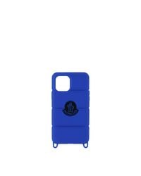 Moncler Logo Phone Case - Blue