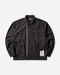 Neighborhood Men S Drip Suede Jacket in Black for Men | Lyst