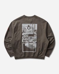 美品 24AW C.E Cav Empt OVERDYE MD Explorer Cav Empt S Overdye Md Explorer Big Heavy Hoodie in Grey for Men