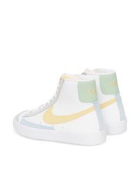 Nike Leather Blazer Mid '77 Vintage Sneakers in White/Lemon Wash (White)  for Men | Lyst