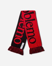 Aries Arsenal Bust Logo Scarf in White for Men | Lyst UK