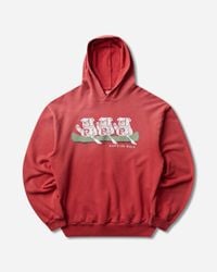 Protocol Index Men S Stripe Polo Hoodie in Red for Men | Lyst