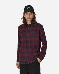 Patagonia Organic Cotton Midweight Fjord Flannel Shirt - Purple