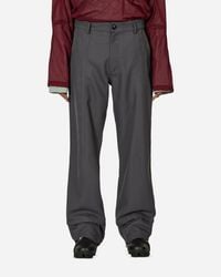 Kiko Kostadinov Klees Embroidery Trousers in Black for Men | Lyst