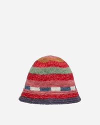 Visvim Meda Crochet Knit Hat (N.D.) in Brown for Men | Lyst