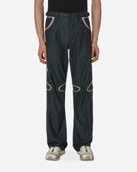 Kiko Kostadinov Klees Embroidery Trousers in Black for Men | Lyst