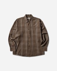 Our Legacy Borrowed Bd Shirt in Brown for Men | Lyst