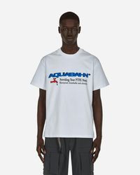 Rayon Vert W3W Aquabahn Logo T-shirt - White