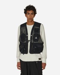 Nike Acg Buttles Vest Light Silver in Gray for Men | Lyst