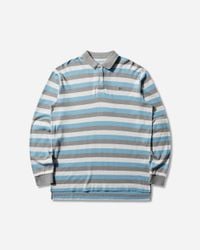 ERL Striped-Sleeves Polo Shirt in Black for Men | Lyst